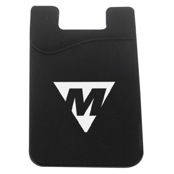 Smartphone wallet made of silicone with 3M adhesive and a custom... from ASI 44900 NC Custom (CI/Lanco) / Taylor & Grant Lanco