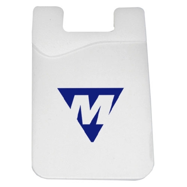 Smartphone wallet made of silicone with 3M adhesive and a custom... from ASI 44900 NC Custom (CI/Lanco) / Taylor & Grant Lanco