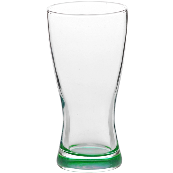Clear 13.25 oz pilsner glass.... from ASI 39552 BEL Promo