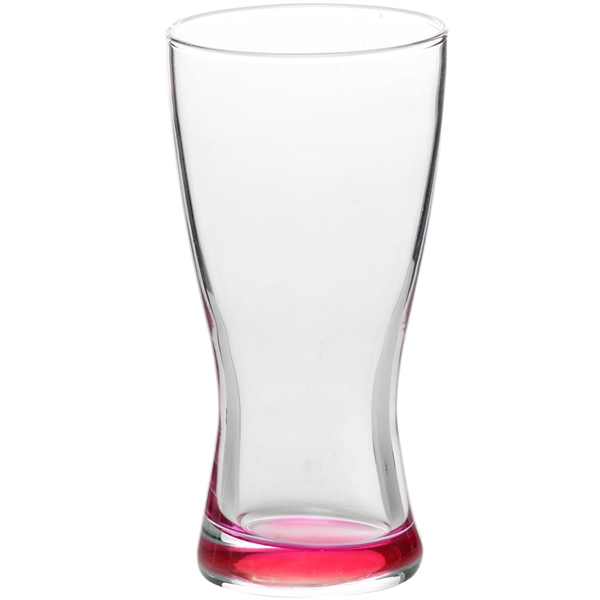 Clear 13.25 oz pilsner glass.... from ASI 39552 BEL Promo