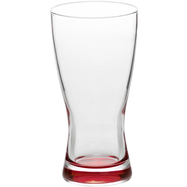 Clear 13.25 oz pilsner glass.... from ASI 39552 BEL Promo