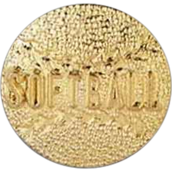 Stock design award pin with clutch back attachment for secure mounting.... from ASI 56100 Gemini Ind Inc / F & H Ribbon