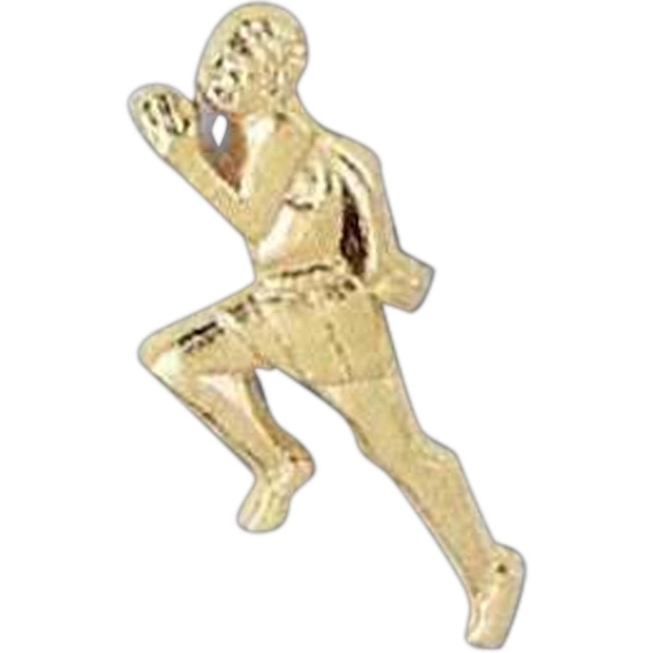 Stock design award pin with clutch back attachment for secure mounting.... from ASI 56100 Gemini Ind Inc / F & H Ribbon