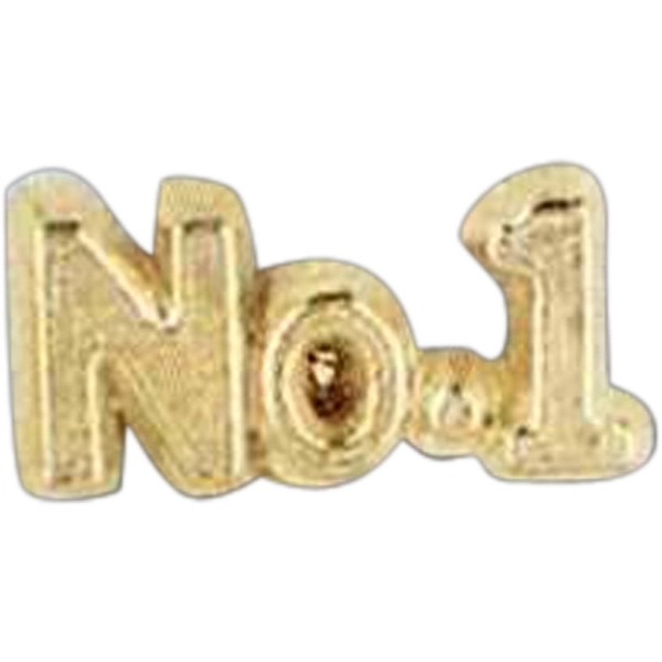 Stock design award pin with clutch back attachment for secure mounting.... from ASI 56100 Gemini Ind Inc / F & H Ribbon