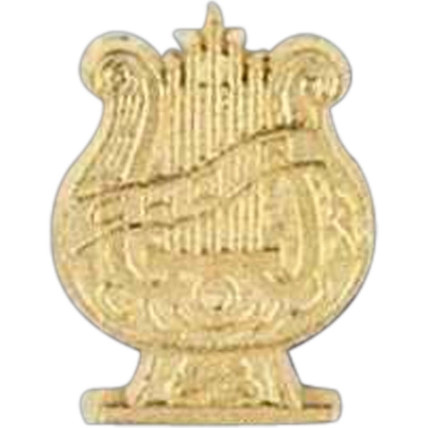 Stock design award pin with clutch back attachment for secure mounting.... from ASI 56100 Gemini Ind Inc / F & H Ribbon