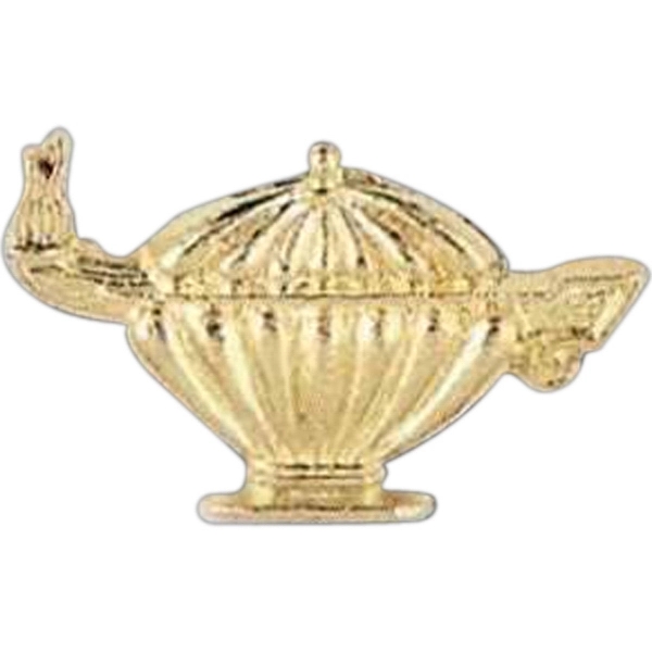 Stock design award pin with clutch back attachment for secure mounting.... from ASI 56100 Gemini Ind Inc / F & H Ribbon