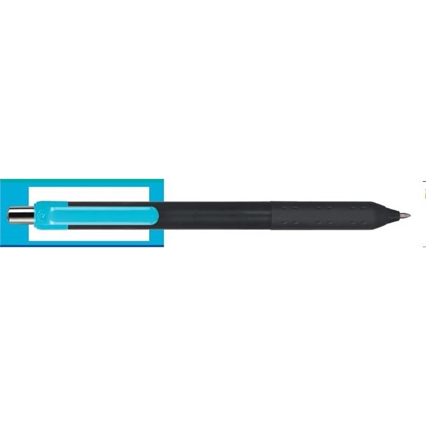 Alamo™ retractable style pen with gel ink and an extra-large 300-degree... from ASI 82498 RiteLine LLC