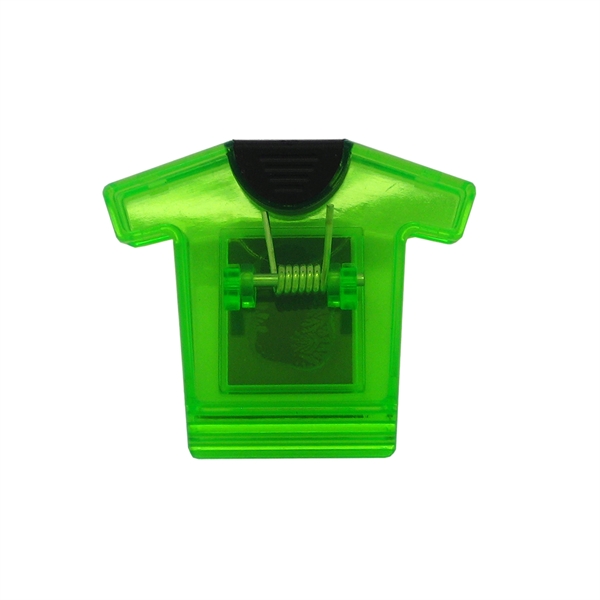 T-shirt shape memo clip with strong magnetic back.... from ASI 41511 Brainchild USA Inc / BrainChild Gift Club