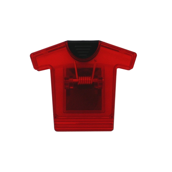 T-shirt shape memo clip with strong magnetic back.... from ASI 41511 Brainchild USA Inc / BrainChild Gift Club