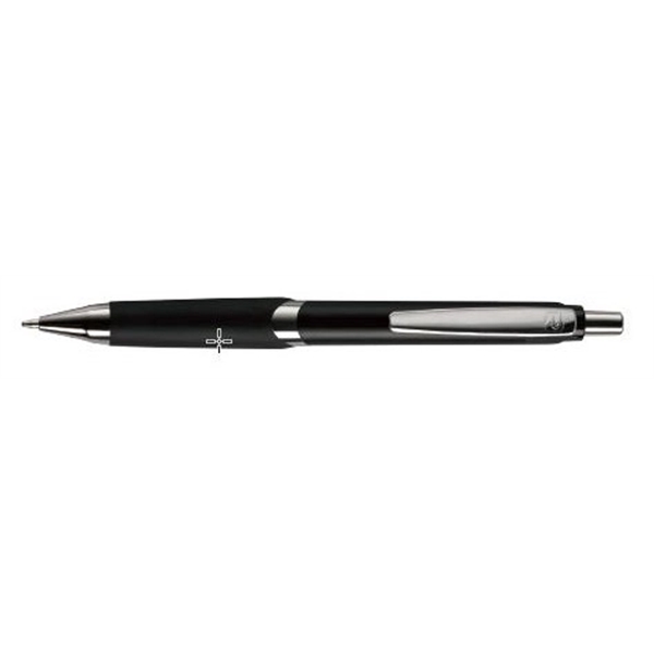 Sterling metallic plunger-action pen with a metal clip, chrome plunger and... from ASI 82498 RiteLine LLC
