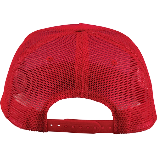 5 Panel Structured Cotton Twill w/Mesh Cap and Plastic Snap Closure.... from ASI 43456 CF Headwear