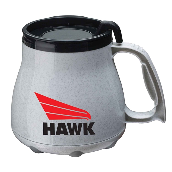 16 oz travel mug with executive design.... from ASI 52840 Evans Manufacturing