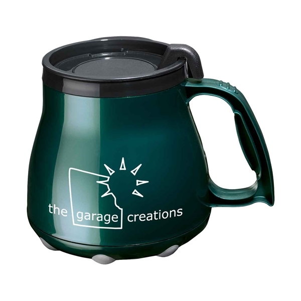 16 oz travel mug with executive design.... from ASI 52840 Evans Manufacturing