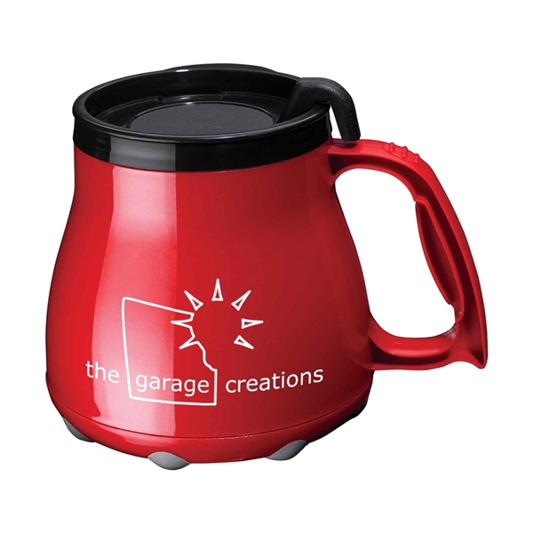 16 oz travel mug with executive design.... from ASI 52840 Evans Manufacturing