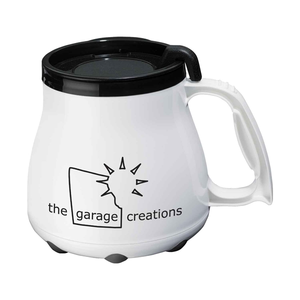 16 oz travel mug with executive design.... from ASI 52840 Evans Manufacturing