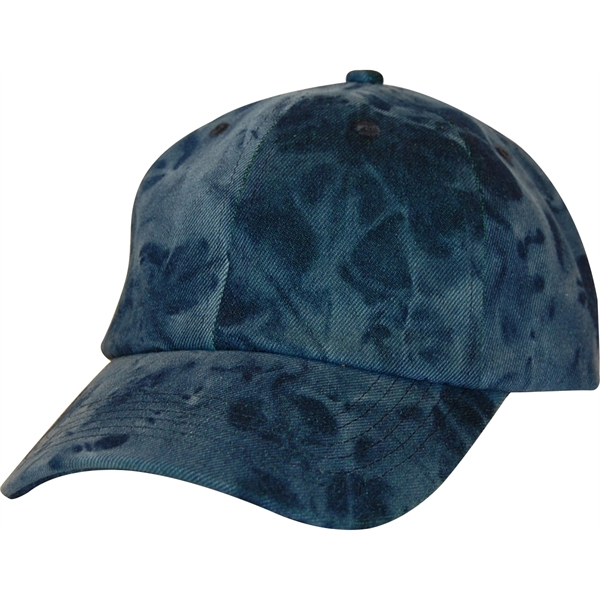 6 Panel Unstructured Low Crown Cap with Adjustable Slide Closure.... from ASI 43456 CF Headwear