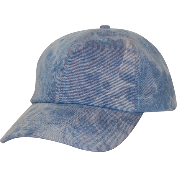 6 Panel Unstructured Low Crown Cap with Adjustable Slide Closure.... from ASI 43456 CF Headwear