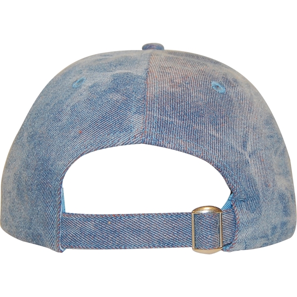 6 Panel Unstructured Low Crown Cap with Adjustable Slide Closure.... from ASI 43456 CF Headwear
