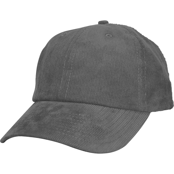 6 Panel Unstructured Low Crown Corduroy Cap with Adjustable Slide Closure.... from ASI 43456 CF Headwear