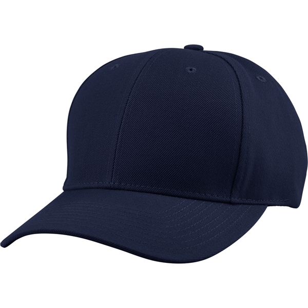6 Panel Structured Mid Crown Cap with Hook and Loop Closure... from ASI 43456 CF Headwear