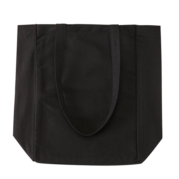 Heavy-duty cotton canvas tote bag made of 10 oz. cotton canvas... from ASI 52840 Evans Manufacturing
