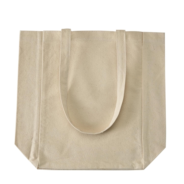 Heavy-duty cotton canvas tote bag made of 10 oz. cotton canvas... from ASI 52840 Evans Manufacturing