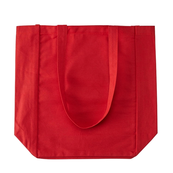 Heavy-duty cotton canvas tote bag made of 10 oz. cotton canvas... from ASI 52840 Evans Manufacturing