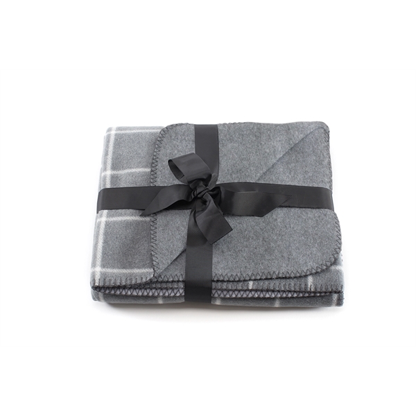 50" x 60" fashionable European throw with two-tone design and whipstitched... from ASI 73520 Neet Feet / Kanata Blanket