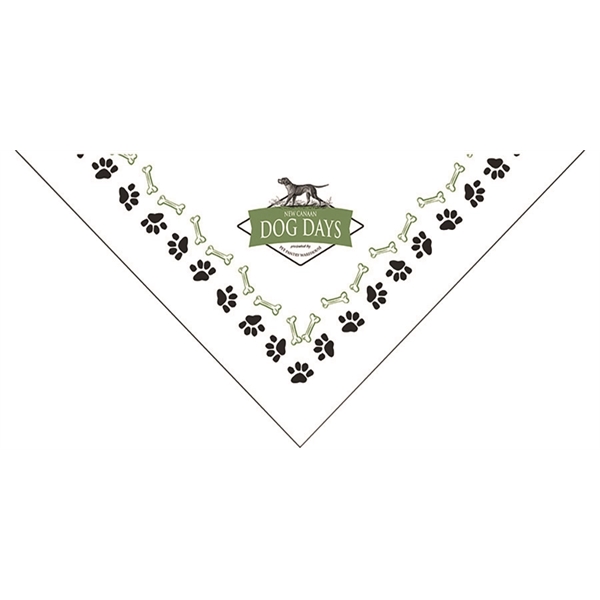 22'' x 22'' x 29" solid cotton triangular bandana.... from ASI 44020 Bandanna Promotions By CARO-LINE / Swag-Wag Pets