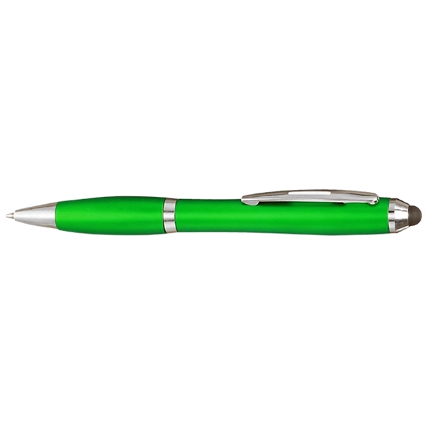 Plastic stylus pen available in a number of vibrant colors, Measures... from ASI 39552 BEL Promo