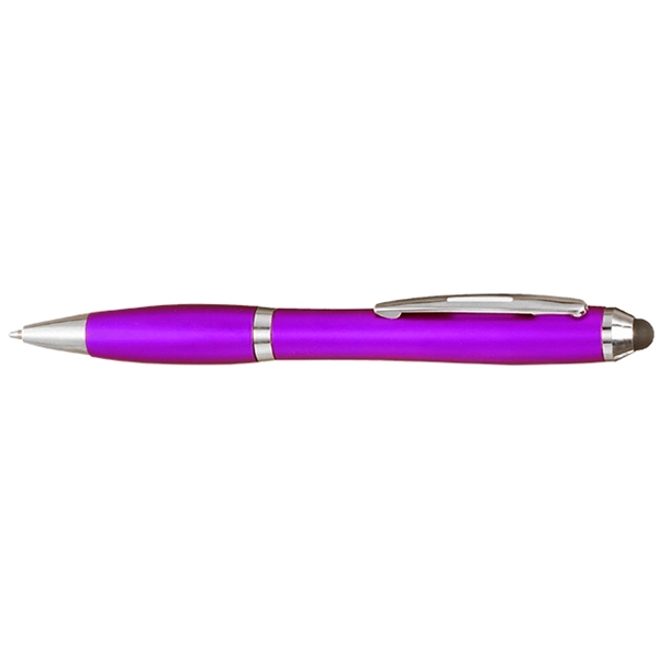Plastic stylus pen available in a number of vibrant colors, Measures... from ASI 39552 BEL Promo