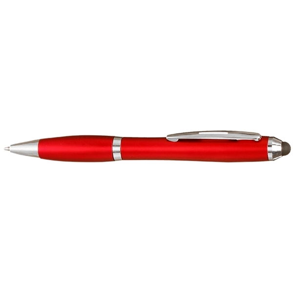 Plastic stylus pen available in a number of vibrant colors, Measures... from ASI 39552 BEL Promo