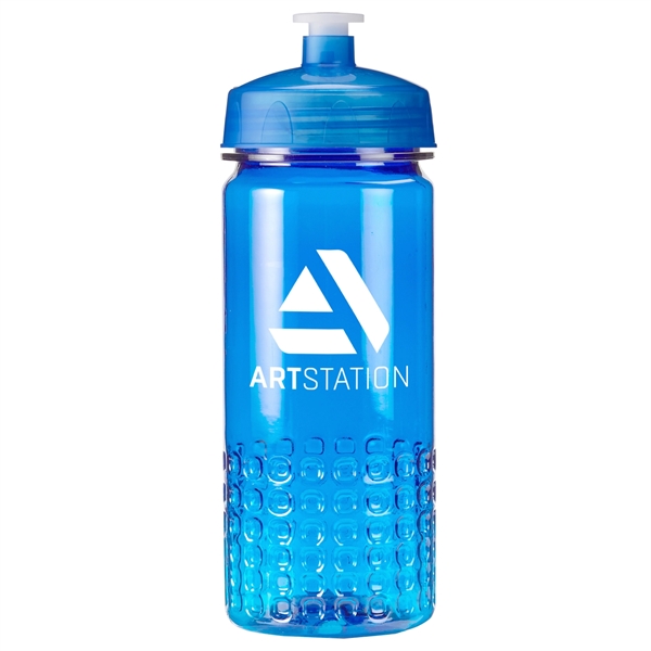 16 oz. Out of the Block plastic sports water bottle made... from ASI 52840 Evans Manufacturing