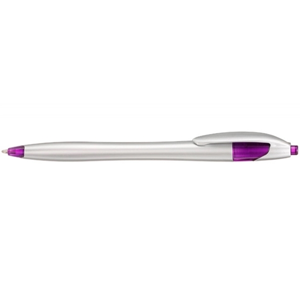 Plastic retractable ballpoint pen... from ASI 39552 BEL Promo