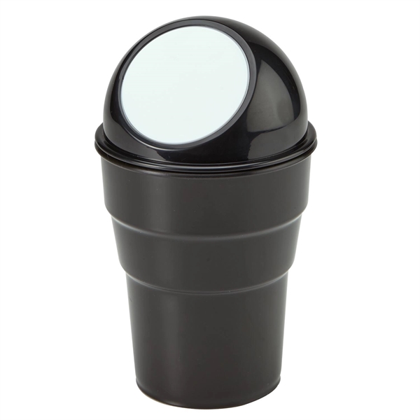 Cup holder trash can that fits into most auto cup holders... from ASI 52840 Evans Manufacturing