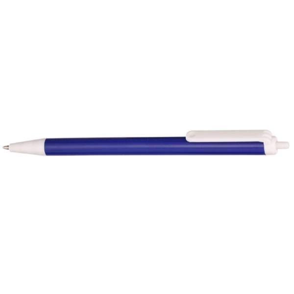 Custom retractable pen; 5.5" W x 0.48" H.... from ASI 39552 BEL Promo