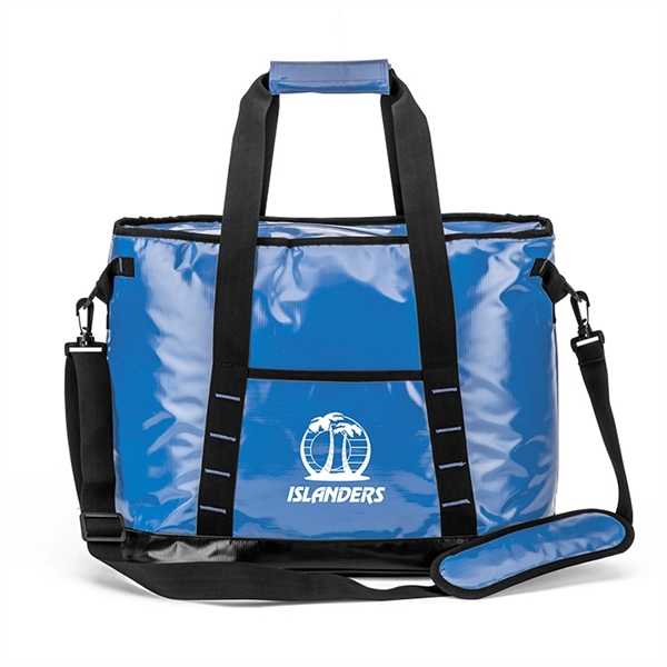 Water-resistant cooler bag with insulated lining, adjustable and detachable  shoulder... from ASI 88060 Snugz/USA Inc / Sweda®