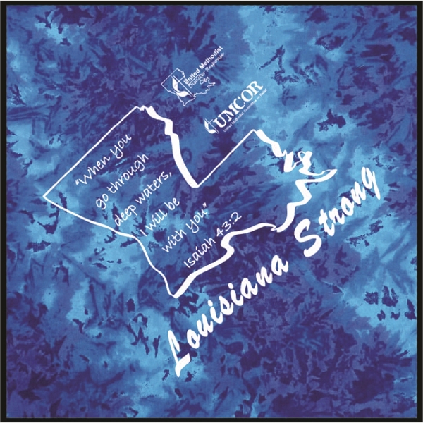 22" x 22" tie-dye bandanna made of 100% cotton.... from ASI 44020 Bandanna Promotions By CARO-LINE / Bandanna Promotions