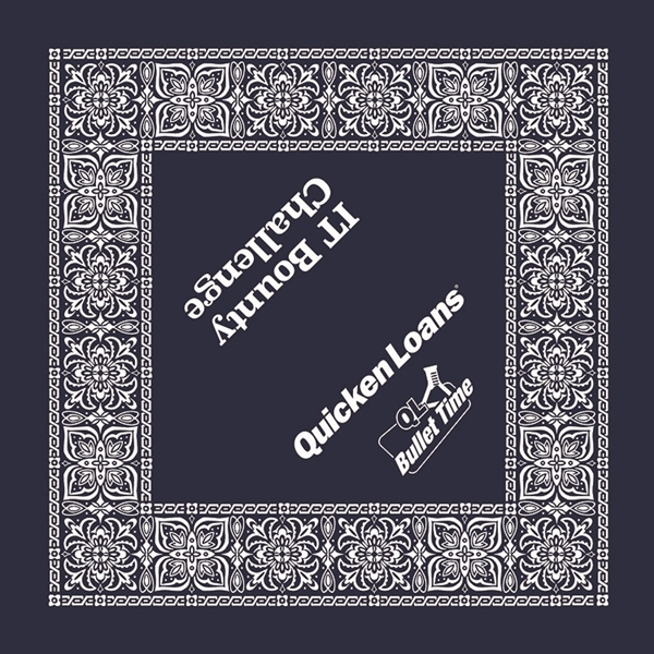 22" x 22" paisley print bandana made of 100% cotton.... from ASI 44020 Bandanna Promotions By CARO-LINE / Bandanna Promotions