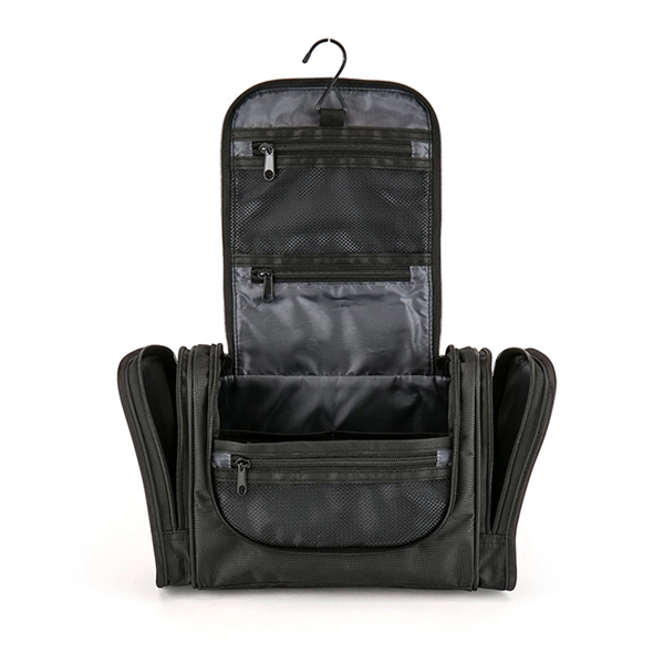 Travel kit with hanging hook, main compartment with interior organization, front... from ASI 88060 Snugz/USA Inc / Sweda®