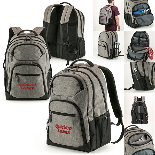 300/600/210 denier and polyurethane backpack with space for laptop, extra pockets... from ASI 88060 Snugz/USA Inc / Sweda®