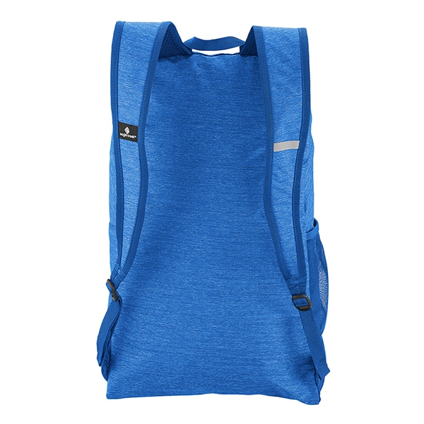 Nylon backpack with pack-in pocket doubles as front pocket, a key... from ASI 88060 Snugz/USA Inc / Sweda®