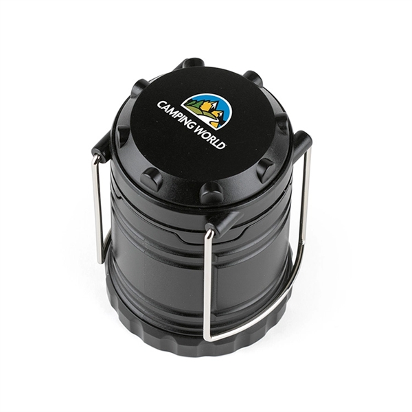 Plastic pull-up, camping-style lantern with 3 super-bright COB light strips and... from ASI 88060 Snugz/USA Inc / Sweda®