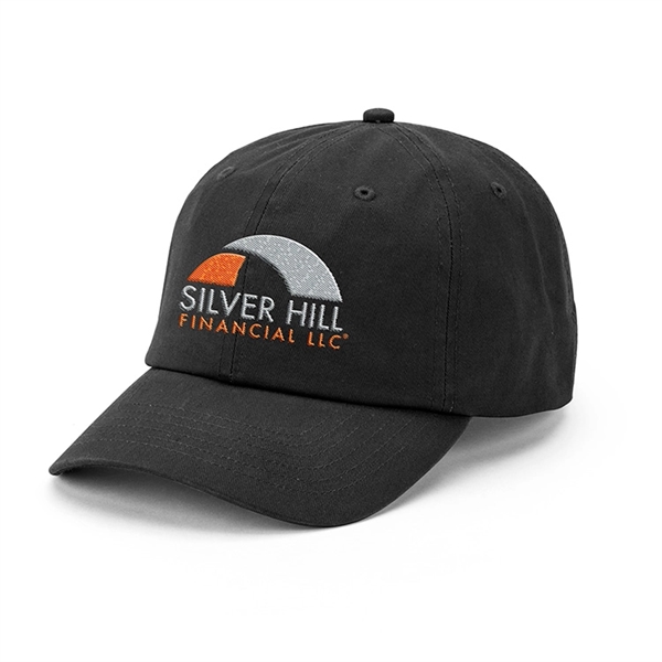 100% cotton bio-washed chino twill six panel cap with pre-curved visor... from ASI 88060 Snugz/USA Inc / Sweda®