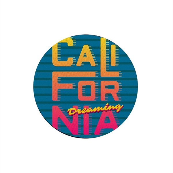 4" round coaster made of neoprene material and equipped with slip-proof... from ASI 88060 Snugz/USA Inc / Sweda®