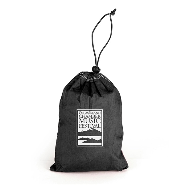 Portable, lightweight hammock made of 210T nylon/polyester with an attached packable... from ASI 88060 Snugz/USA Inc / Sweda®