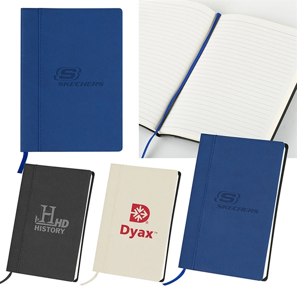 Notebook with 100 lined sheets, a thermal polyurethane soft-touch cover, and... from ASI 88060 Snugz/USA Inc / Sweda®