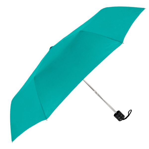 Manual-opening folding umbrella that fits almost anywhere. Measures 9" when closed.... from ASI 89955 StrombergBrand