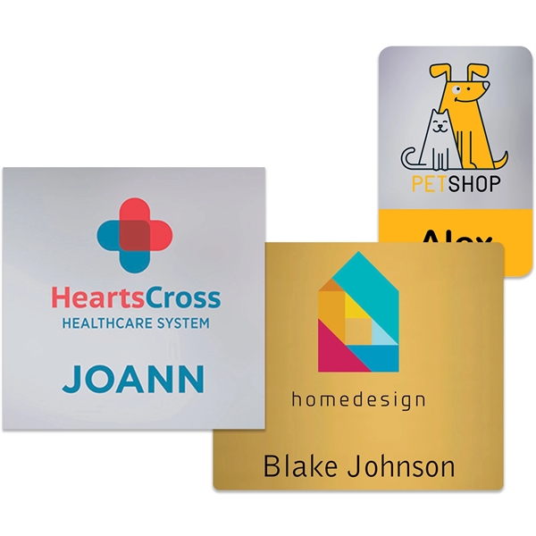 Display your full color logo and printed personalization on a beautiful... from ASI 61966 HPG / Beacon Promotions HPG Gold