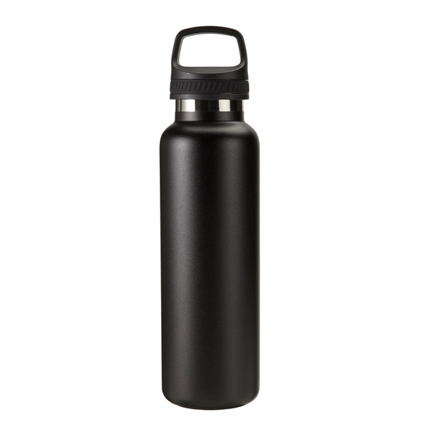 20 oz. stainless steel bottle, double-wall, vacuum-insulated with copper lining, sweat... from ASI 52840 Evans Manufacturing